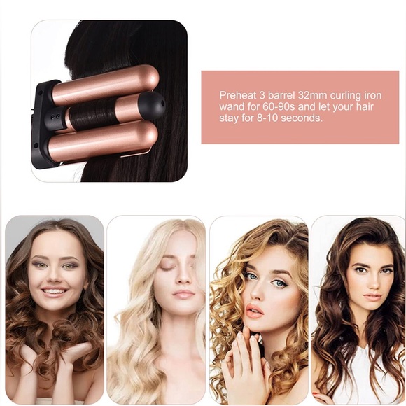 ✨SOLD✨24in Body Wave Lace Front Wig Includes free Wave Curling Iron - Picture 4 of 5